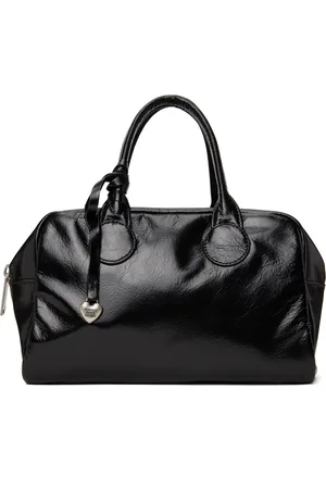 MARGE SHERWOOD Black Soft Bowling Bag