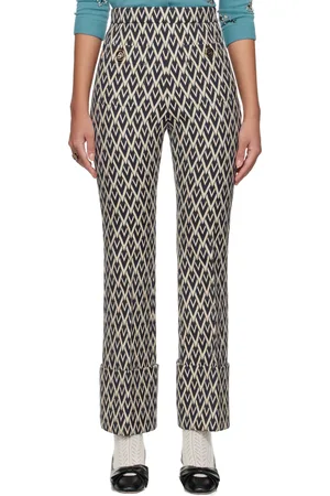 VALENTINO Off-White & Navy Toute 