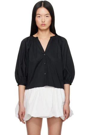 Staud Black Dill Blouse