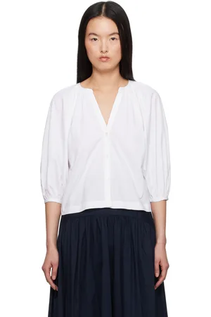 Staud White Dill Blouse
