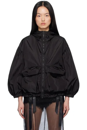 Simone Rocha Cargo Flap Pocket Puff Sleeve Drawstring Jacket