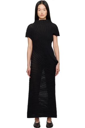 Black Stream Maxi Dress