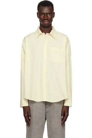 mfpen Yellow Poplin Executive Shirt