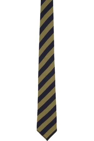 ENGINEERED GARMENTS Khaki & Navy Knit Tie