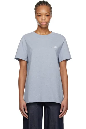 A.P.C. Blue Standard Item Overdye T-shirt