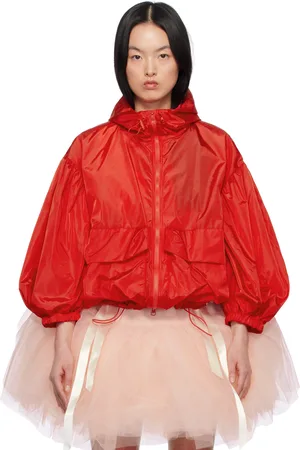 Simone Rocha Cargo Pocket Puff Sleeve Drawstring Jacket