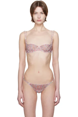 Yasmine Eslami Multicolor Nina Balcony Bra