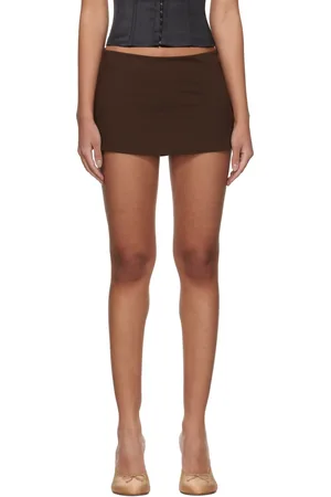 DANIELLE GUIZIO Micro Stretch Miniskirt