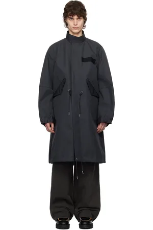 SACAI Black 3 Layer Bonding Coat