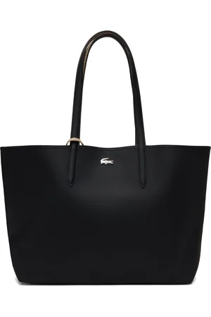 Lacoste Beige & Black Anna Reversible Tote