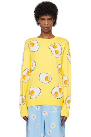 Moschino Yellow Eggs Sweater