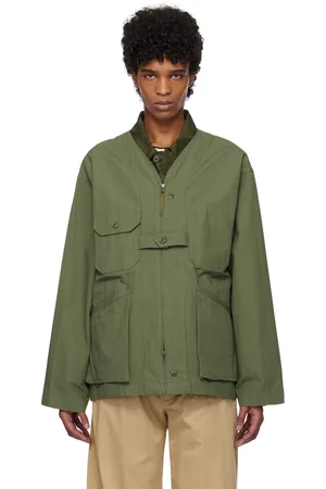 ENGINEERED GARMENTS Khaki Cardigan Jacket