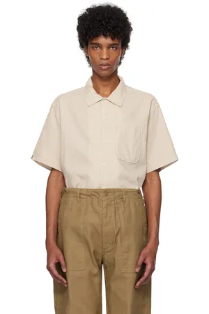 ENGINEERED GARMENTS Off-White Camp Shirt
