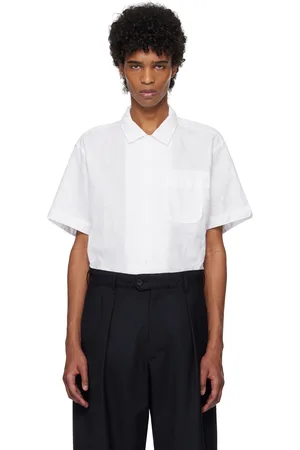 ENGINEERED GARMENTS White Camp Shirt