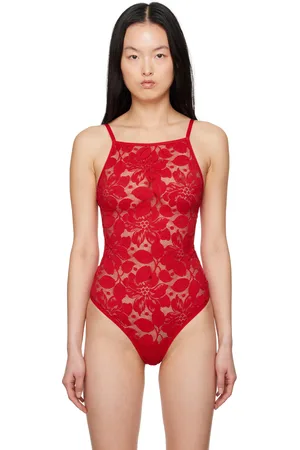 Yasmine Eslami Red Zoe Bodysuit