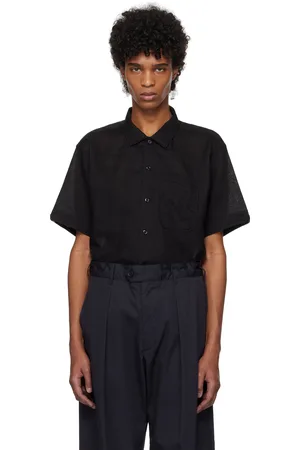 ENGINEERED GARMENTS Black Camp Shirt