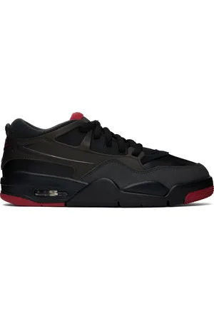 Nike Black & Red Air Jordan 4 RM Sneakers