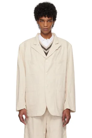 ENGINEERED GARMENTS Off-White Bedford Blazer