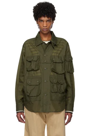 ENGINEERED GARMENTS Khaki Explorer Overshirt