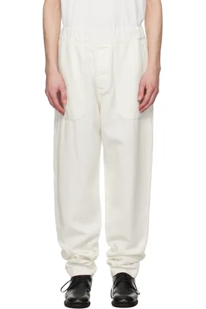 CASEY CASEY Off-White Jog Ah Militaire Trousers