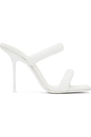 Alexander Wang Julie 105mm Denim Hotfix Heeled Sandals