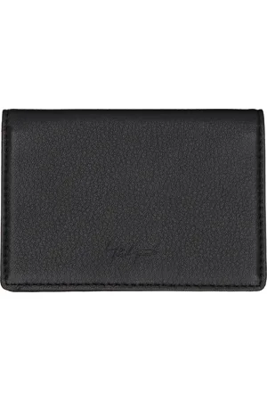 Black Leather Card Holder