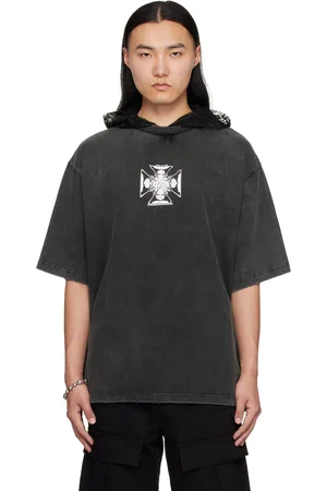 We11 Done Heart Cross Layered T-shirt