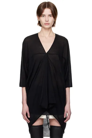 Rick Owens Black Hollywood Kite Blouse