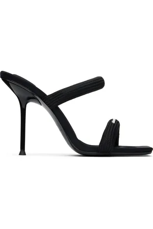 Alexander Wang Julie 105mm Nylon Tubular Heeled Sandals