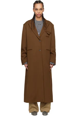 CORDERA Brown Long Wool Coat