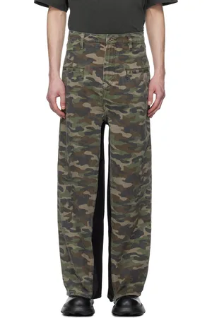 Fax Copy Express Khaki Camouflage Jeans