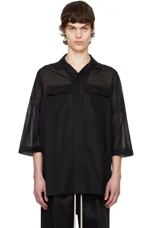 Rick Owens Black Hollywood Magnum Tommy Shirt