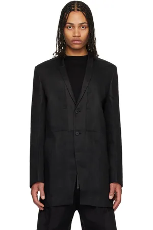 Rick Owens Black Hollywood Lido Blazer