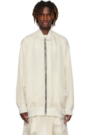 Rick Owens Off-White Hollywood Jumbo Flight Bomber Jacket