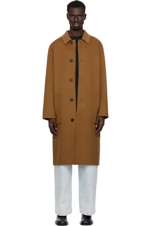 Mackage Tan Beckett Handmade Wool Coat