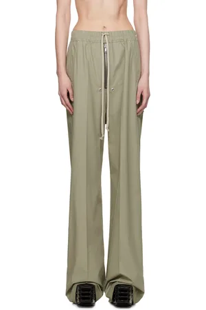 Rick Owens Green Hollywood Wide Bela Lounge Pants