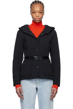 Mackage Black Raja Vertical Quilted Light Down Jacket