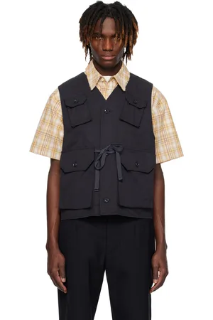 ENGINEERED GARMENTS Navy C-1 Vest