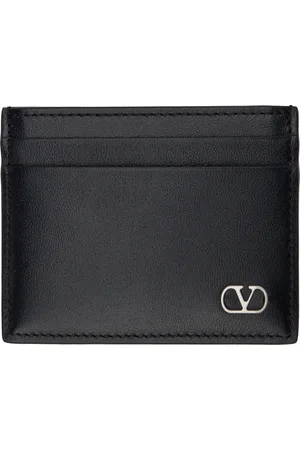 VALENTINO GARAVANI Black Vlogo Signature Card Holder