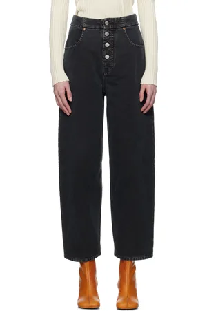 Maison Margiela Black Canvas 5 Pockets Jeans