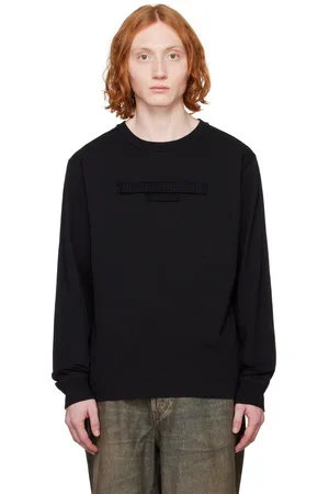 Alexander Wang Distressed Logo Long-Sleeve T-shirt