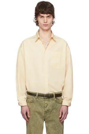 Ami Beige Cotton Ami de Coeur Boxy Shirt