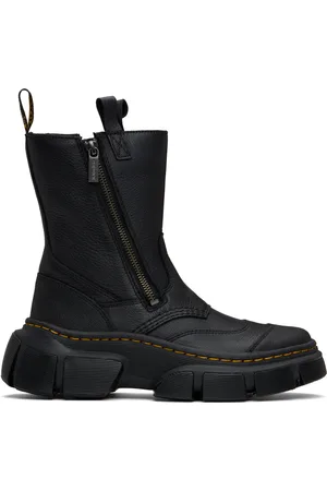 Dr. Martens Black DMXL Rigger Leather Boots