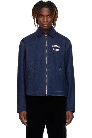Kenzo Blue Paris VERDY Edition Padded Workwear Denim Jacket