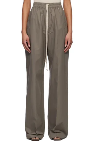 Rick Owens Gray Hollywood Wide Bela Lounge Pants