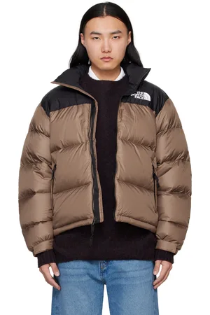 The North Face Tan & Black 1996 Retro Nuptse Down Jacket