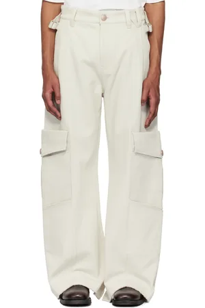 NULLUS Off-White 8-Pocket Cargo Pants