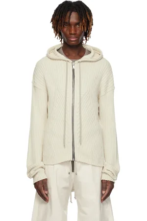 Rick Owens Off-White Hollywood Zipped Hoodie