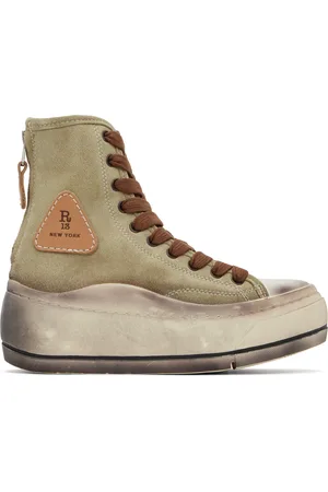 R13 Khaki Tall Kurt Sneakers