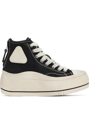 R13 Black Kurt High Top Sneakers